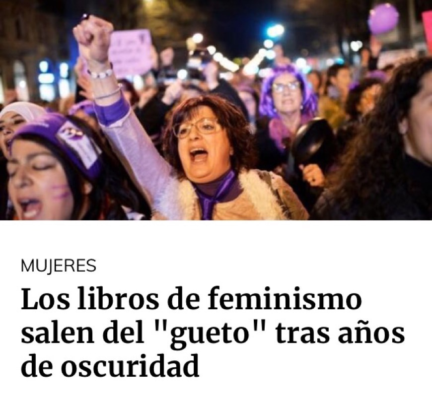 Moda Libros feministas que salen del "gueto"