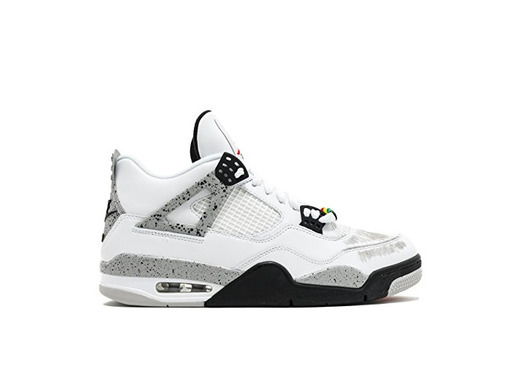 Nike Air Jordan 4 Retro OG, Zapatillas de Baloncesto para Hombre, Blanco