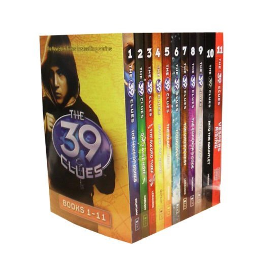 Libro The 39 Clues - 1-10 Book Set plus A Game Card Pack