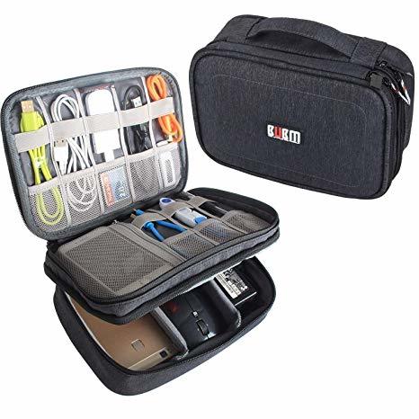 Electronic BUBM Estuche para Eléctricas Organizador de Accesesorio Bolsa de Viaje para Cables