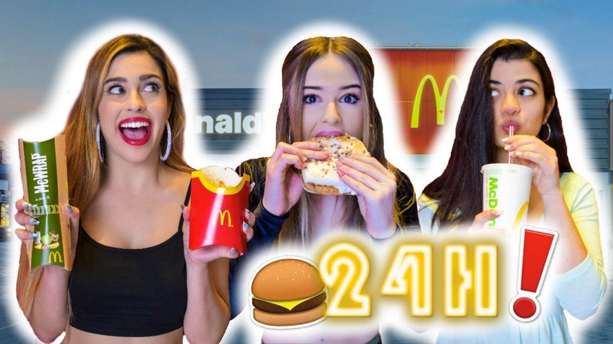 Fashion 24H COMIENDO EN MCDONALD'S     | @victoriacarotudela ...