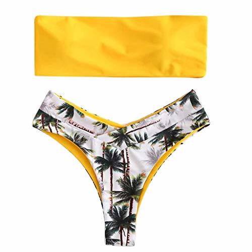 Fashion Bañadores de Dos Piezas, Zolimx 2019 Mujer Brasileño Bikini Push Up con