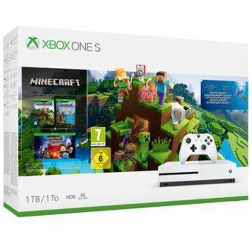 Xbox One S 1T Edición Minecraft