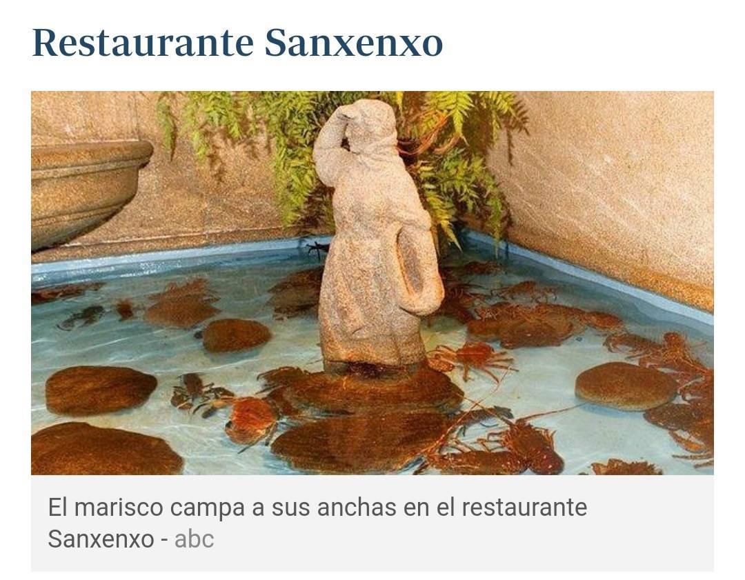 Restaurante Sanxenxo - Grupo Combarro