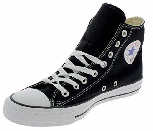 Converse Chuck Taylor All Star Hi, Zapatillas Altas Unisex adulto, Negro