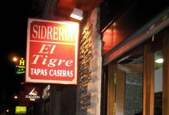 Restaurantes El Tigre Sidra Bar