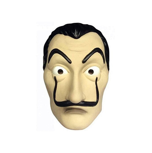 koobea Salvador Dali Máscara- Casa de Papel Dali Mask