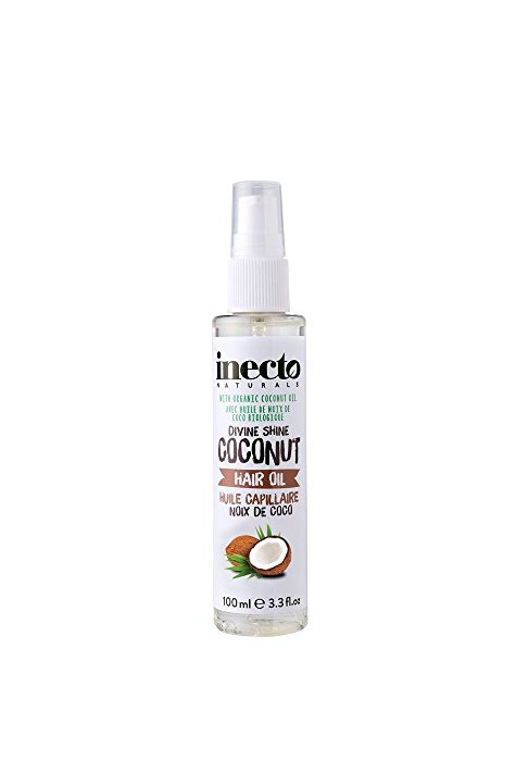 Belleza Inecto Naturals Divine brillo pelo aceite coco 100 ml