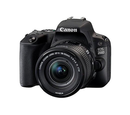 Canon EOS 200D - Cámara digital réflex de 24.2 MP