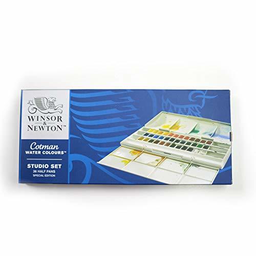 Product Winsor & Newton Cotman set de 36 Half Pan