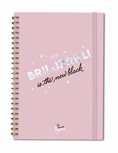 Libro Agenda anual semana/vista Vecina Rubia 2019: Brilli brilli is the new black