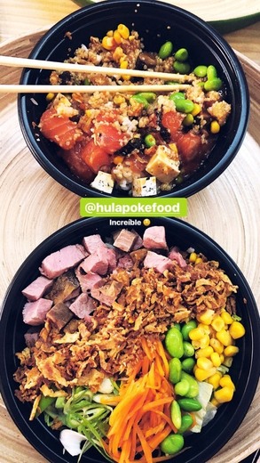 Hula Poke Food