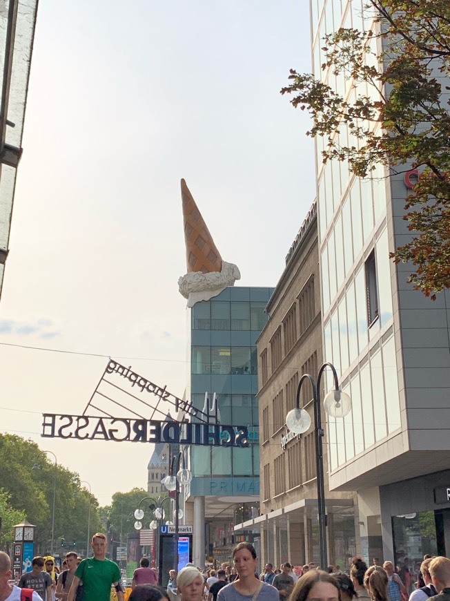 Places Schildergasse Shopping Centre Sign