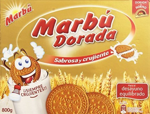 Marbú Dorada Sabrosa y Crujiente Galleta Maria