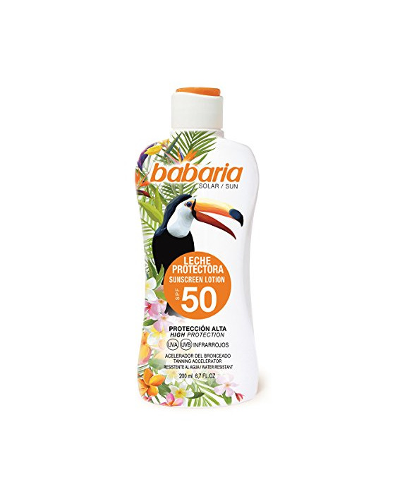 Beauty Babaria Leche Protector Solar Tropical F50-200 ml