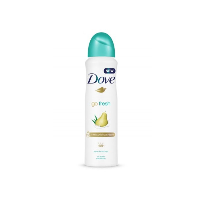 Belleza Desodorante spray pera & aloe dove 200ml.