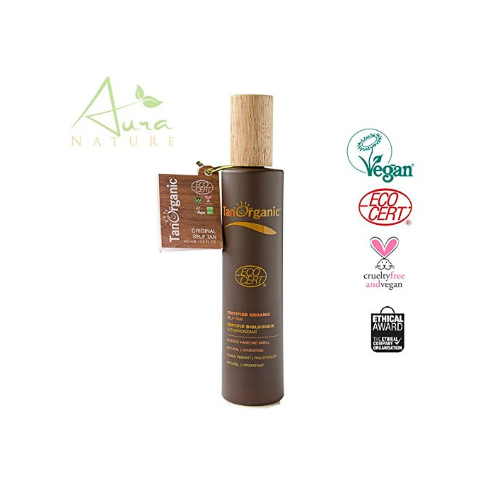 Belleza TanOrganic Certified Organic Autobronceador