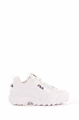 Fashion Fila Disruptor Low Wmn 1010302-1fg, Zapatillas para Mujer, Blanco