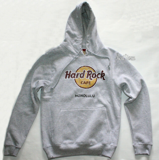 Fashion Hard Rock Café Sudadera gris print Hard Rock Café