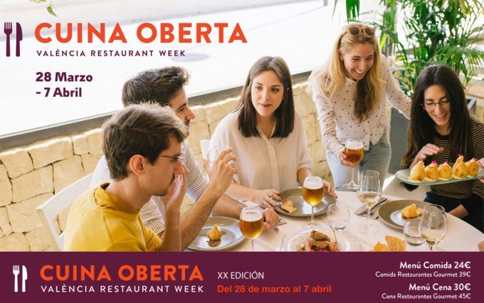 Valencia Cuina Oberta Restaurant Week | Edición Primavera 2019