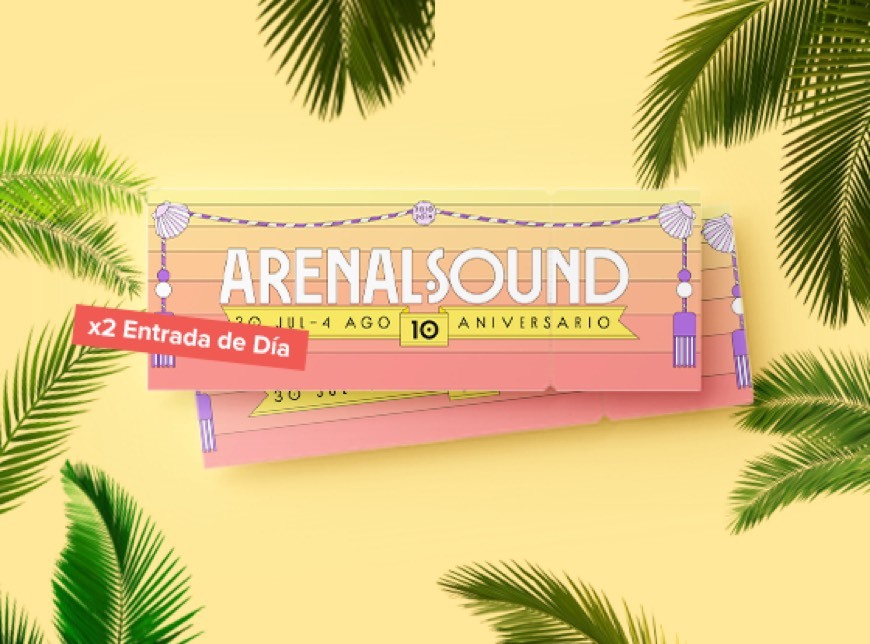 SORTEO ENTRADAS DE DÍA ARENAL SOUND  