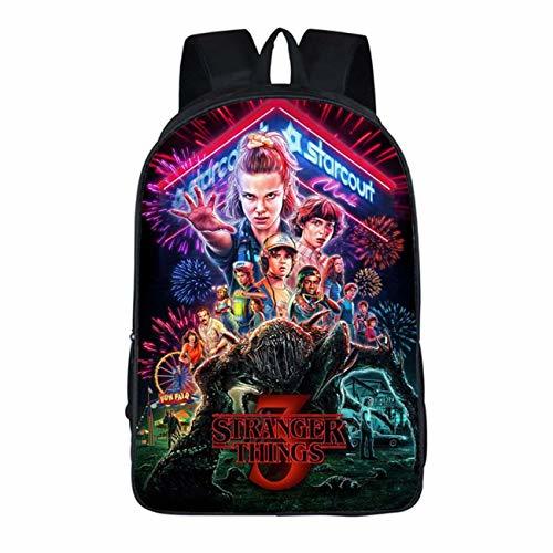 Producto ZIGJOY Stranger Things Season 3 Unisex Students School Bookbags para Niños RF16S01