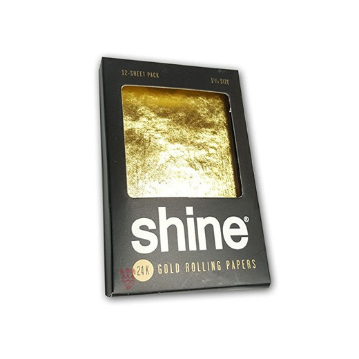  Shine 24k Gold Rolling Papers