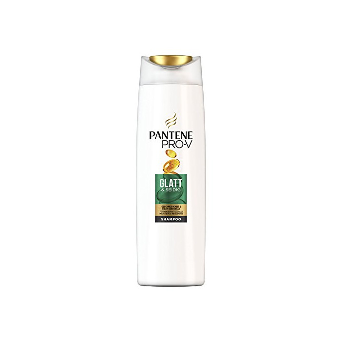 Beauty Champú Pantene Pro-V Suave y sedoso para pelo rebelde, 6 unidades