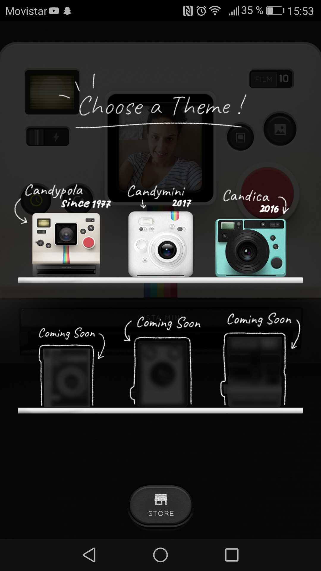 App InstaMini - Instant Cam, Retro Cam