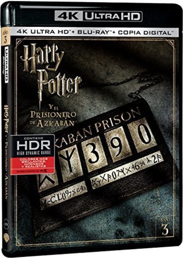 Harry Potter Y El Prisionero De Azkaban  Blu-Ray Uhd [Blu-ray]