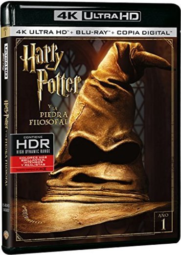 Harry Potter Y La Piedra Filosofal Blu-Ray Uhd [Blu-ray]