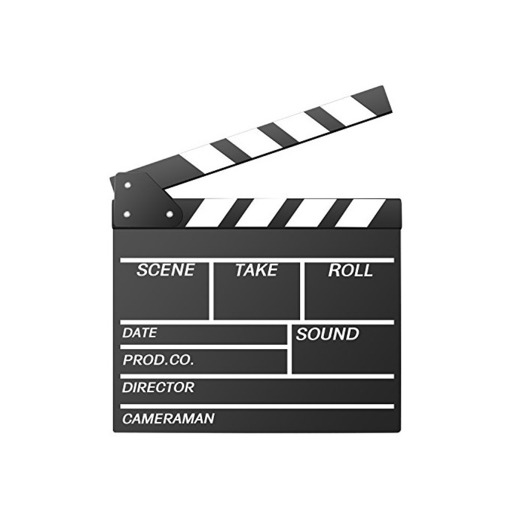 Neewer 12 X 11 "/30 x 27 cm de Madera Película Película Slateboard del Director claqueta