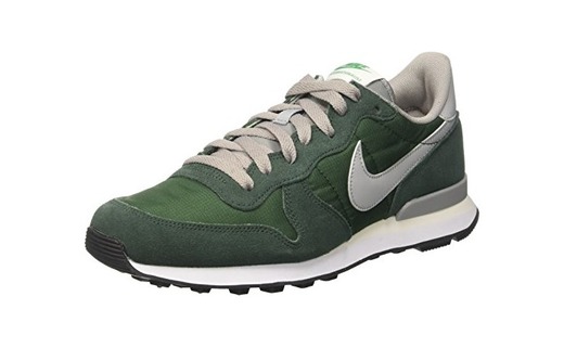 Nike Internationalist, Zapatillas Para Hombre, Varios Colores (Gorge Green/Matte Silver/Grove Green)