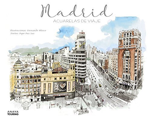 Libro Madrid. Acuarelas de viaje