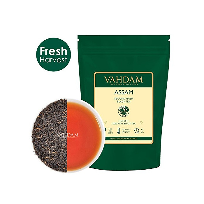 Producto Hojas de té negro Assam