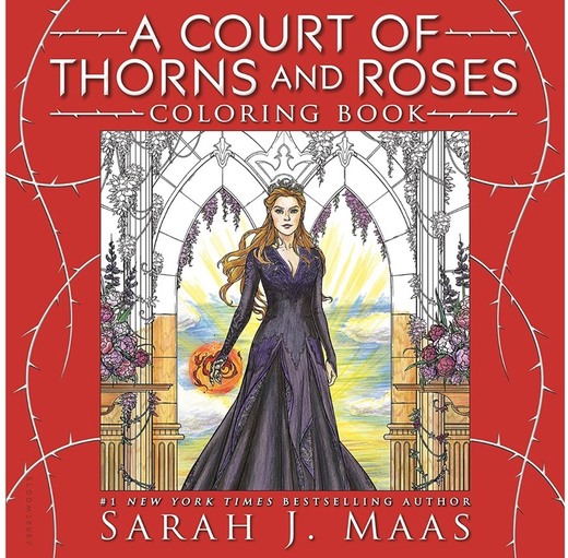 A court of Thorns and Roses Coloring Book