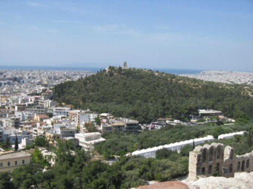 Filopappou Hill or Hill of the Muses