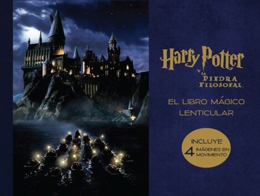 El libro mágico lenticular de Harry Potter y La piedra filosofal