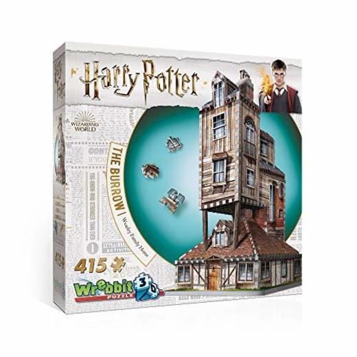 Puzle 3D Wrebbit Harry Potter La casa madriguera de la familia Weasley