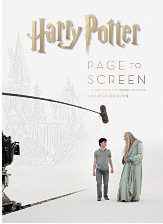 Book HARRY POTTER PAGE TO SCREEN