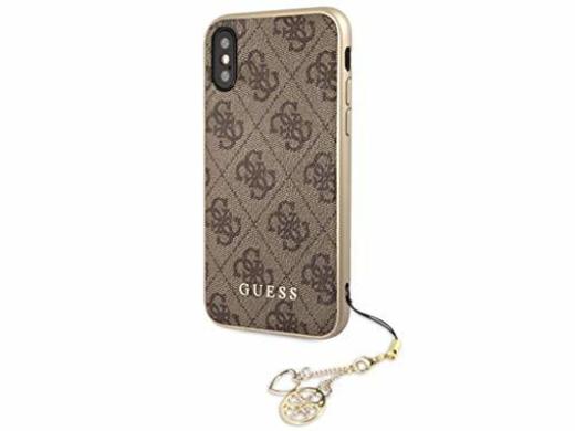 Guess Funda Trasera Original Charms Hard Case 4G para iPhone X