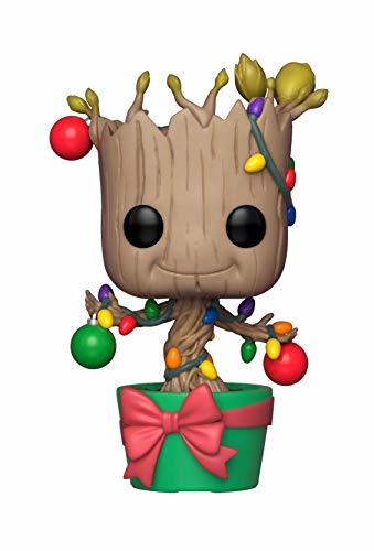 Juego Funko – Pop.Color Marvel Color Holiday Groot con Lights & Ornaments