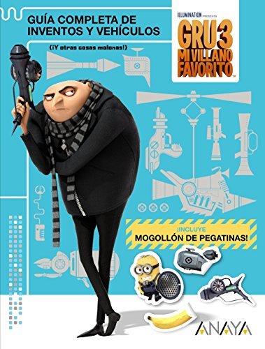 Book Gru 3: Guía completa de inventos y vehículos (¡y otras cosas molonas!) (Literatura Infantil (6-11 Años)