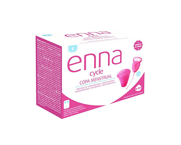 Belleza ENNA CYCLE Copa menstrual talla s 2 copas