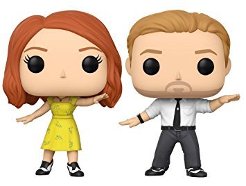 Juego Funko Pop Sebastian y Mia, de La La Land