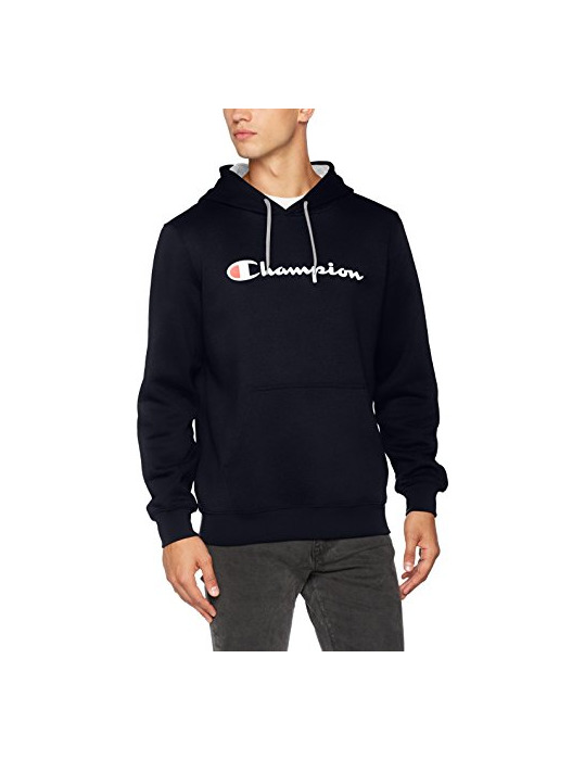 Champion Hooded Sweatshirt-Institutionals Sudadera con Capucha, Azul