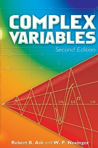 Libro Complex Variables: Second Edition (Dover Books on Mathematics) by Robert B. Ash, W. P. Novinger (2007) Paperback