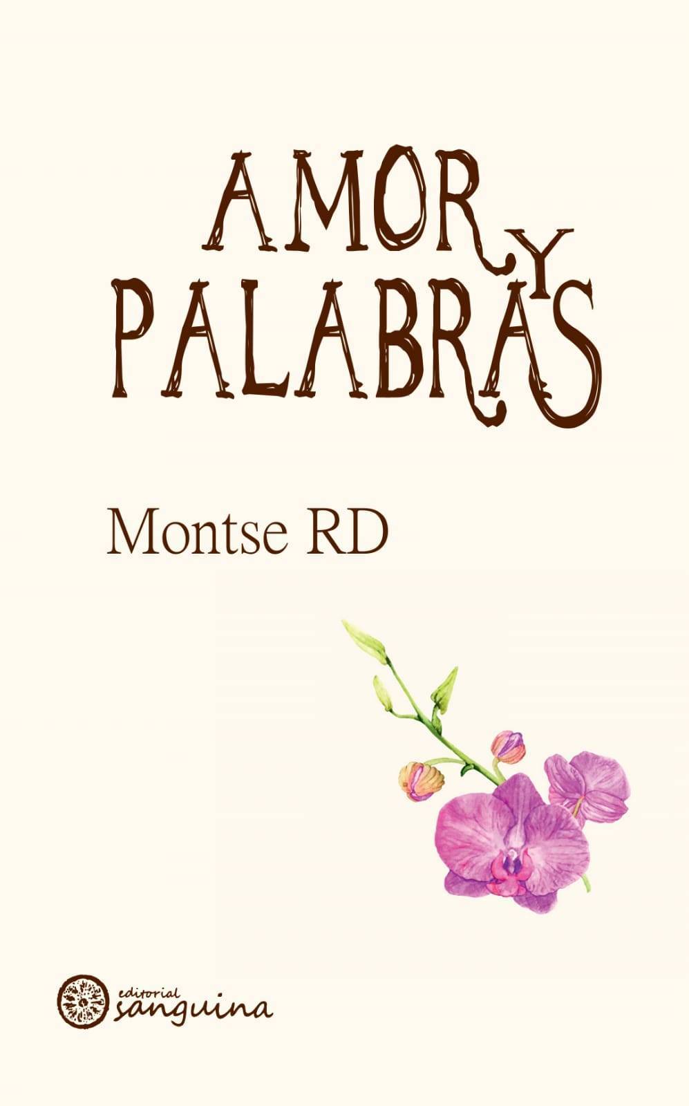 Libro Amor y palabras (Montse RD)