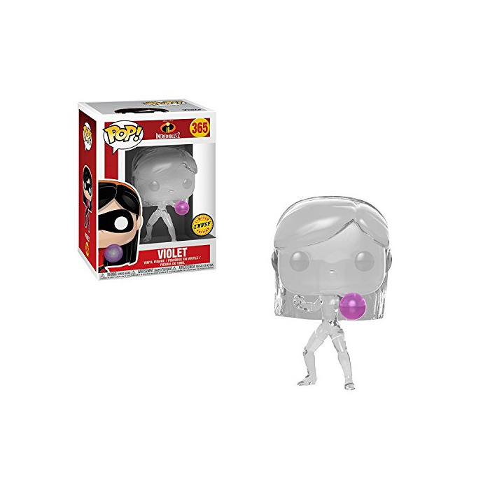 Game Chase Authentics Funko Pop! Vynil Chase Limited Edition Invisible Violet The Incredibles