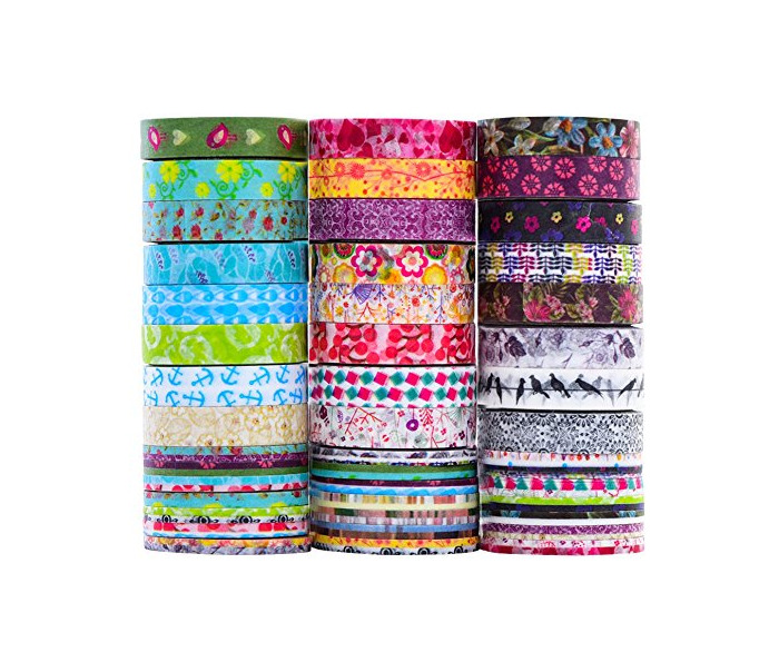 Producto 24 rollos de Washi Tape Set - 24 Rollos de 8 mm